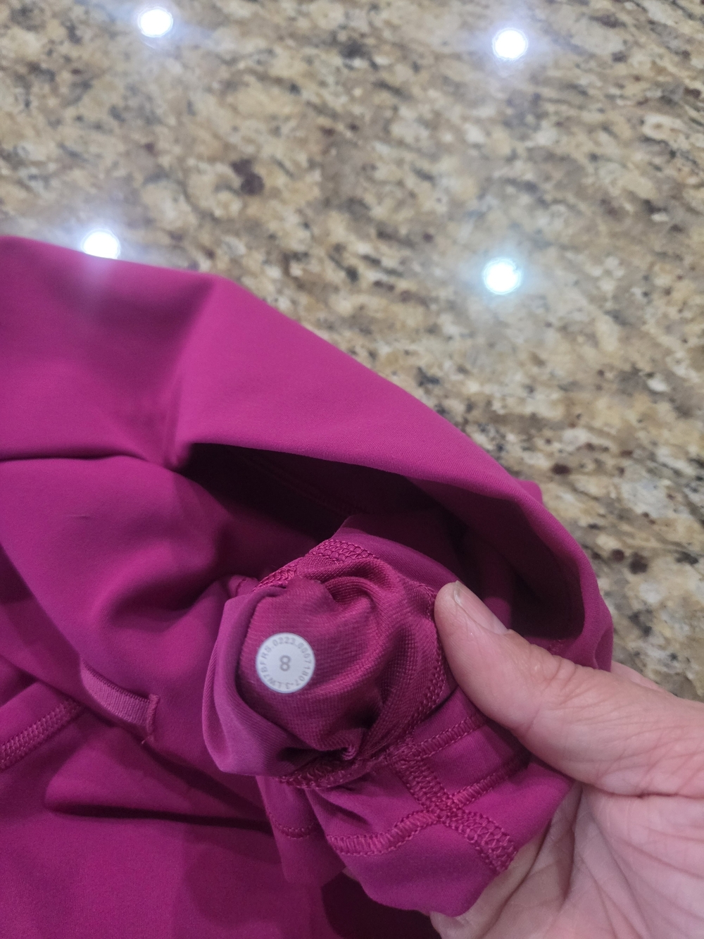 lululemon athletica Women's Align Bike Shorts in Bright Magenta